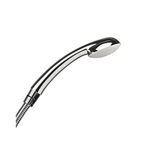 Tataty Kit Doccia Completo Pacific Cromo Doccetta 1 Pos. Cromata Flessibile Doccia Univers. 1,5 Mt Inox