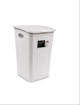 Stefanplast Portabiancheria Elegance Litri, 50 Bianco , 38x37x54,5h, litri 50