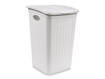 Stefanplast Portabiancheria Elegance litri 36 Bianco, 39x28,5x54,5, litri 36