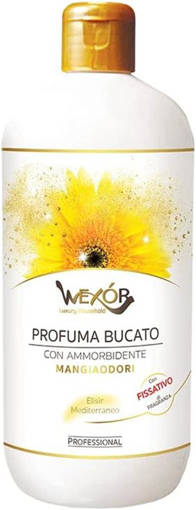 Wexor Profuma Bucato con Ammorbidente Mangiaodori Mediterraneo 500 ml