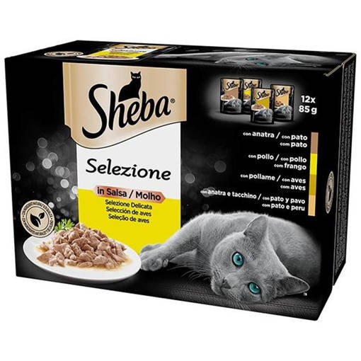 Sheba Pouch Sel Delicata Salsa 12x85gr