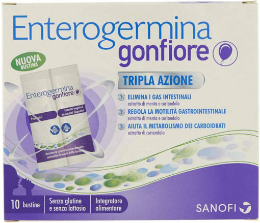 ENTEROGERMINA GONFIORE BUST.10                    