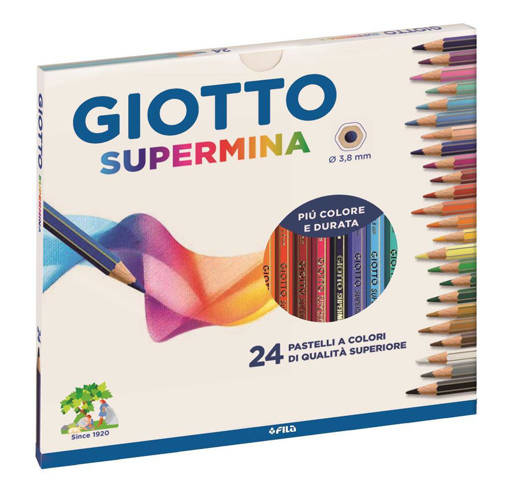 Fila - Giotto - Pastello Supermina 24 pz F235800