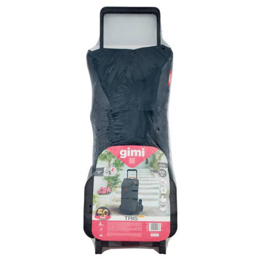 Gimi Carrello Spesa Tris, Grigio