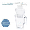 Brita Aluna Caraffa Filtrante 2,4 Lt Compreso 1 Filtro Maxtra Pro All-In-One