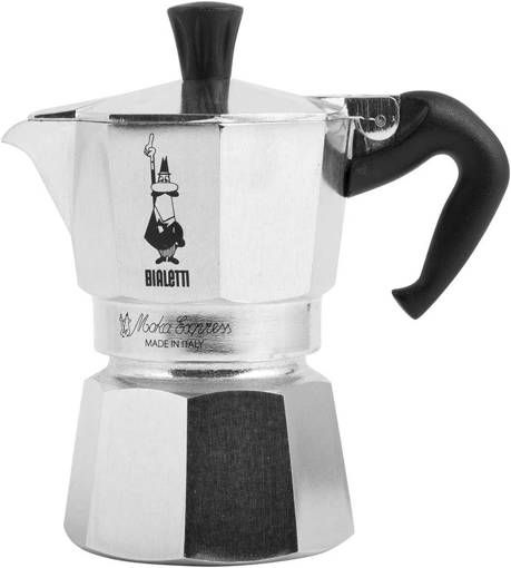 Bialetti Caffettiera MOKA EXPRESS, 2 Tazze                 