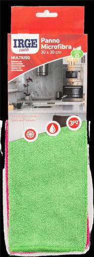 Irge Panno Microfibra 3Pz 30X30Cm