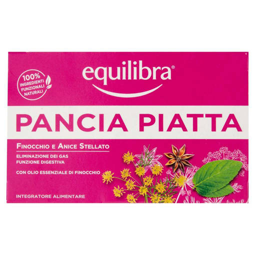 Equilibra Tisana Pancia Piatta Con Finocchio Anice Stellato 15 filtri