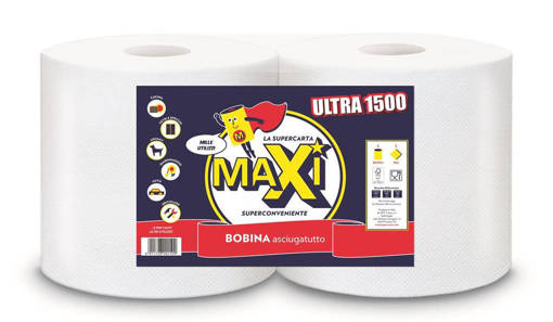 Maxi 2 Bobine Mega 1500 doppio Velo               