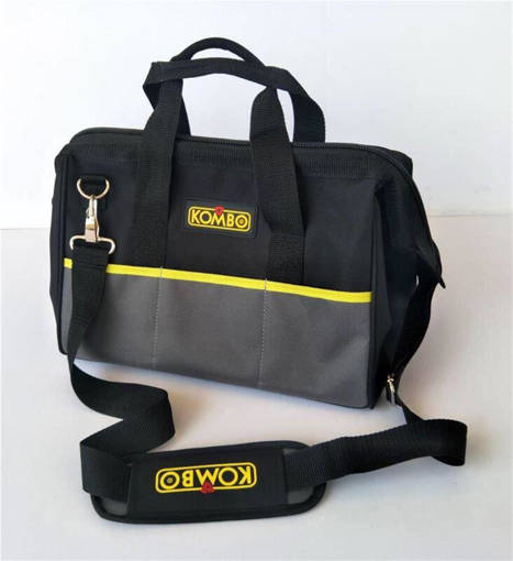 Kombo Kombo Softbag 13" Borsa Portautensili  (34X23X25Cm) In Poliestere 600X600 Den Con Tracolla E 6 Tasche Ad Inserti, Basette In Plastica.