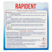 Rapident Compresse per la Pulizia di Protesi e Apparecchi Or
