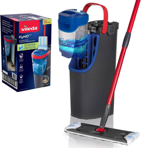 VILEDA H2Pro Flat Mop Sistema Pavimenti