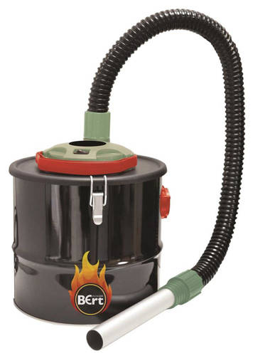 Kombo Aspiracenere - Soffiatore 10Lt 600W, Capacità Di Aspirazione >15Kpa, Silenziato, Filtro Plissettato,  Tubo Corrugato 100 Cm + Bocchetta Terminale In Alluminio Da 23 Cm