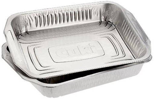 Cuki Vaschette Alluminio Rs 85 G, 5 Porzioni, 3 pezzi