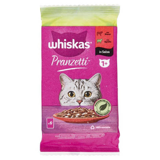 Whiskas Pranzetti  Carni Miste 1+  6x50g