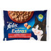 Felix Felix Le Ghiottonerie4X85GR  Con Manzo/Formaggio&Con Pollo/Bacon