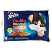 Felix Le Ghiottonerie Doubly Delicious Manzo&Pollame, Tacchino&Fegato Mp 10 (4X85G) It