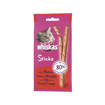 Whiskas Sticks, 3 pezzi, 18 gr, con Manzo 18 gr, 80% Carne