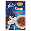 Purina Felix Soup Umido Gatto Selezioni Deliziose,6 x48 gr