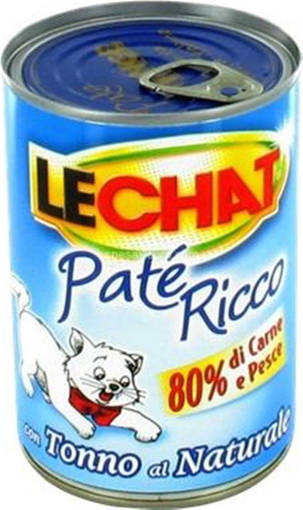 LeChat Pate' Ricco 400 gr Tonno Naturale