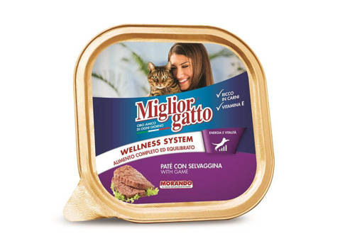 Migliorgatto Classico gr. 100 vaschetta selvaggina
