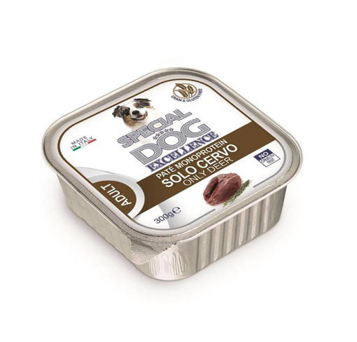 Special Dog Excellence Monoproteico Pate'  300 gr, con Cervo