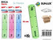 Sunlux - Riga In Plast. Flexy 15Cm Col. Ass. /Pz Da 12** 7884430