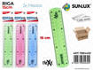 Sunlux - Riga In Plast. Flexy 15Cm Col. Ass. /Pz Da 12** 7884430