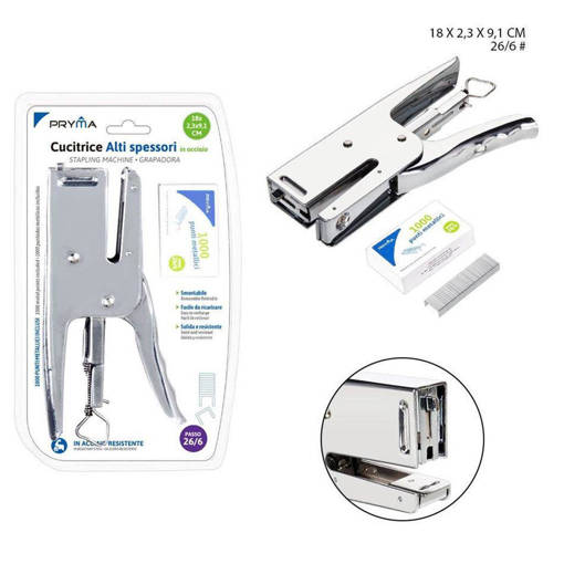Pryma Cucitrice A/Spes.18X2.3X9.1+1000Pun.P26/6 Bl 0144314