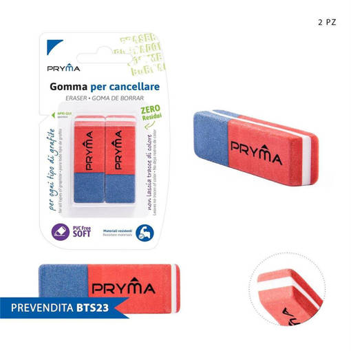 Pryma Gomma Doppio Uso 2Pz Bl. 0214547