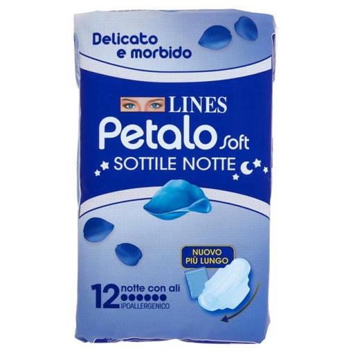 Lines Petalo Soft Notte 12 pz