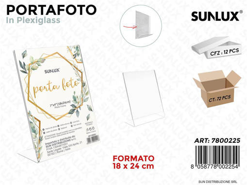 Sunlux Portafoto In Plexiglass F.To 18*24Cm /Pz Da 12**