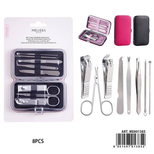Melissa Set Tagliaunghie Portatile 8In1