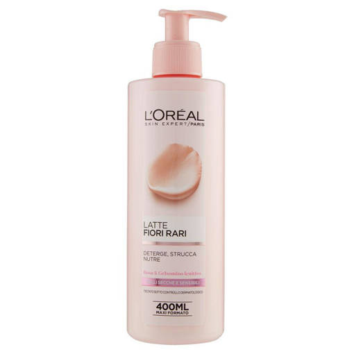 L'Oreal Fiori Rari Latte Struccante Pelli Secche e Sensibili