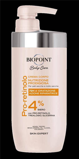 Biopoint Crema Corpo 500 ml Nutriente Prodigiosa Pro-Retinolo
