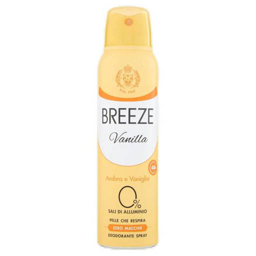 BREEZE Deodorante Spray Vanilla 150 Ml