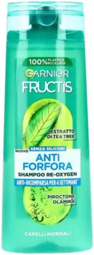 Fructis Shampoo Antiforfora All'Estratto Dell'albero Del The Re-Ossigenante 250 ml