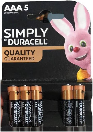 Duracell Simply Ministilo AAA 5 Pile