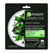 Garnier Maschera In Tessuto Pure Charcoal, Purifica E Idrata