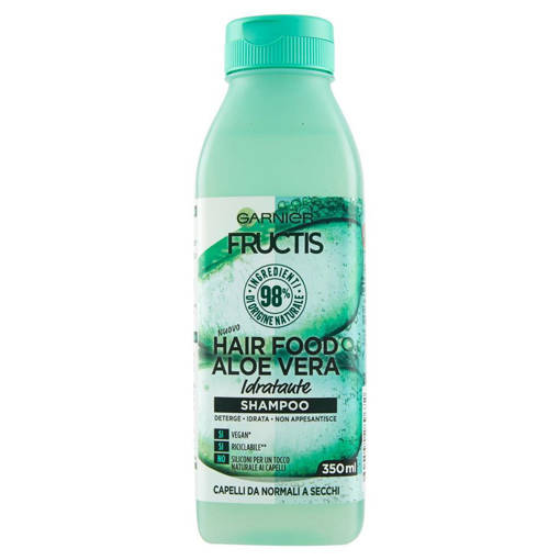 Fructis Hair Food Shampoo ALOE IDRATANTE 350 ml