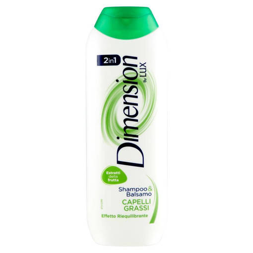 Dimension Shampoo & Balsamo 2in1 Capelli Grassi Effetto Rieq