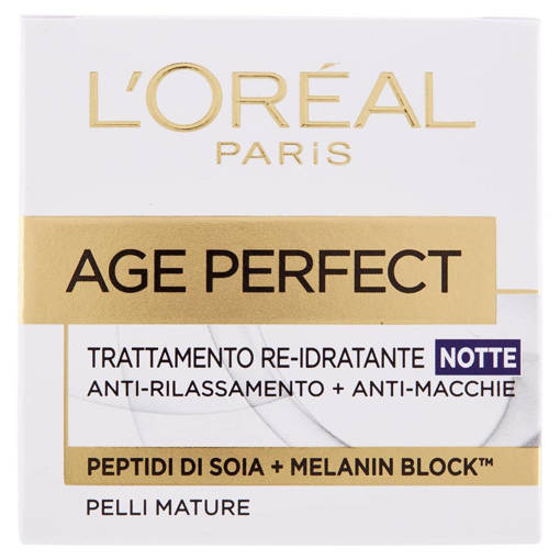 L'Oreal Age Perfect Notte Crema Re-Idratante 50 ml