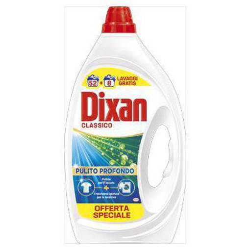 Dixan Liquido 52+8 Lavaggi Color