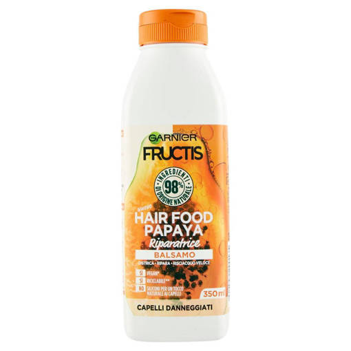 FRUCTIS HAIR FOOD BALSAMO PAPAYA RIPARATRICE 350 ML