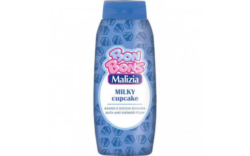 Malizia Bon Bons Bagno Doccia Milky Cupcake 500Ml New