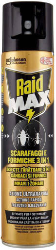 RAID SCARAF.& FORM.SPRAY 300ML MAX