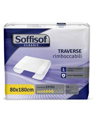 Soffisof Traverse EXTRA 15PZ Rimboccabili 80X180, Dispositivo Medico