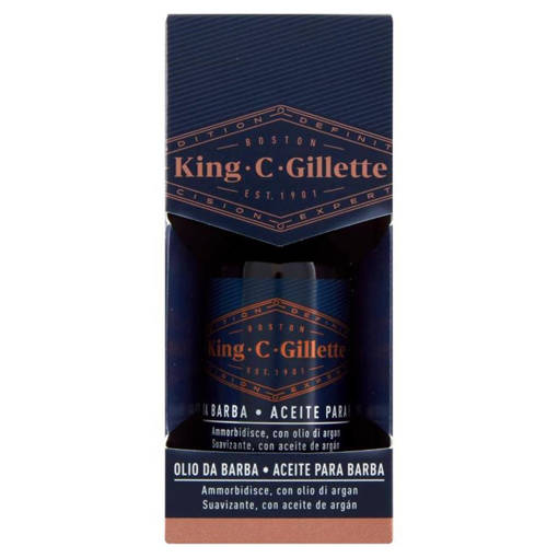 King C.Gillette Olio da Barba 30 ml