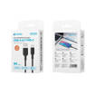 Unico CB1750 3.4A A-C PVC Injection Round Cable 1M OD3.8 Small CAVO Package Black
