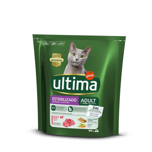 Ultima Gatto Sterilizzato Manzo g 800